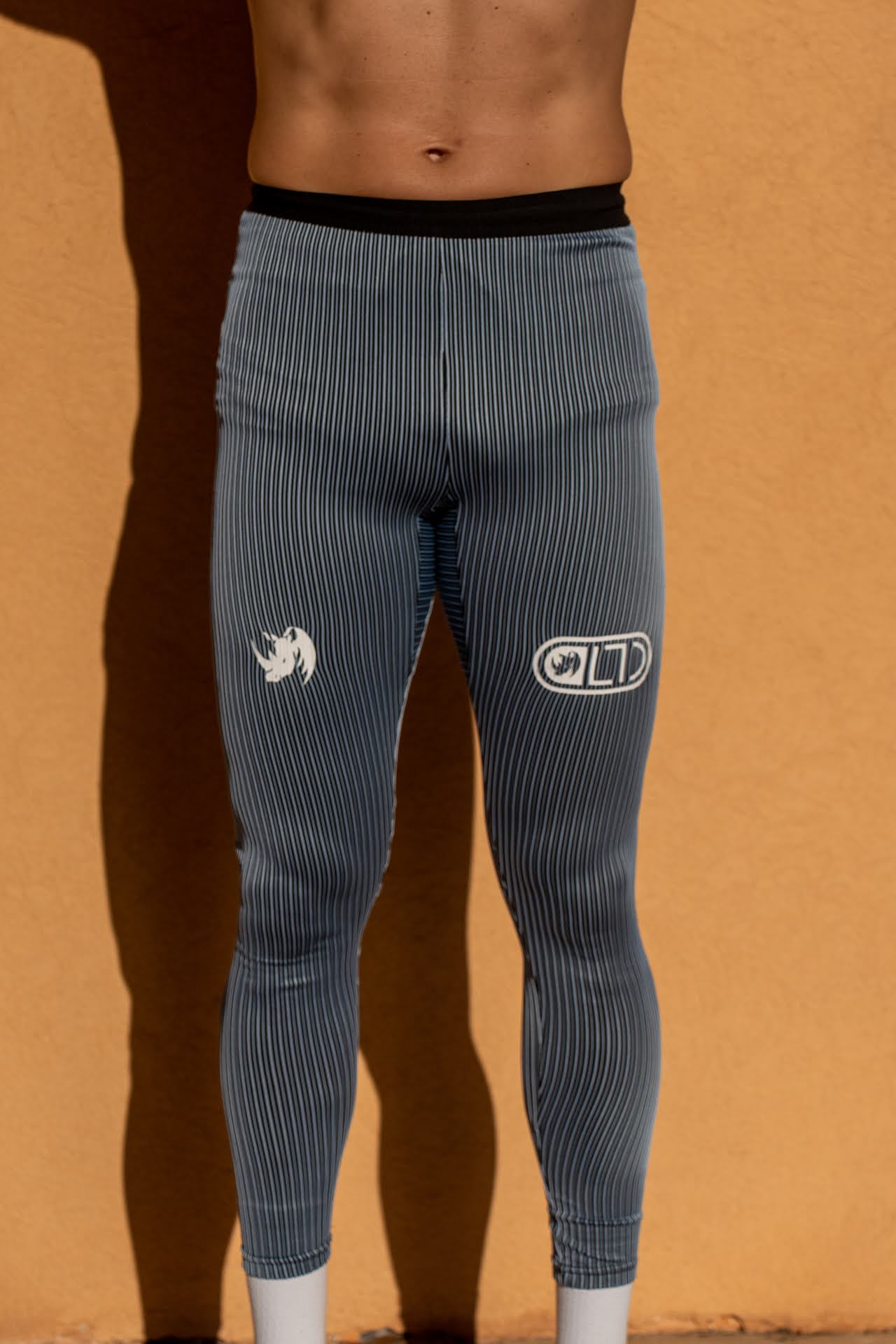 Image of LTD Coaching product Cuissard Running Long (Noir/Blanc)