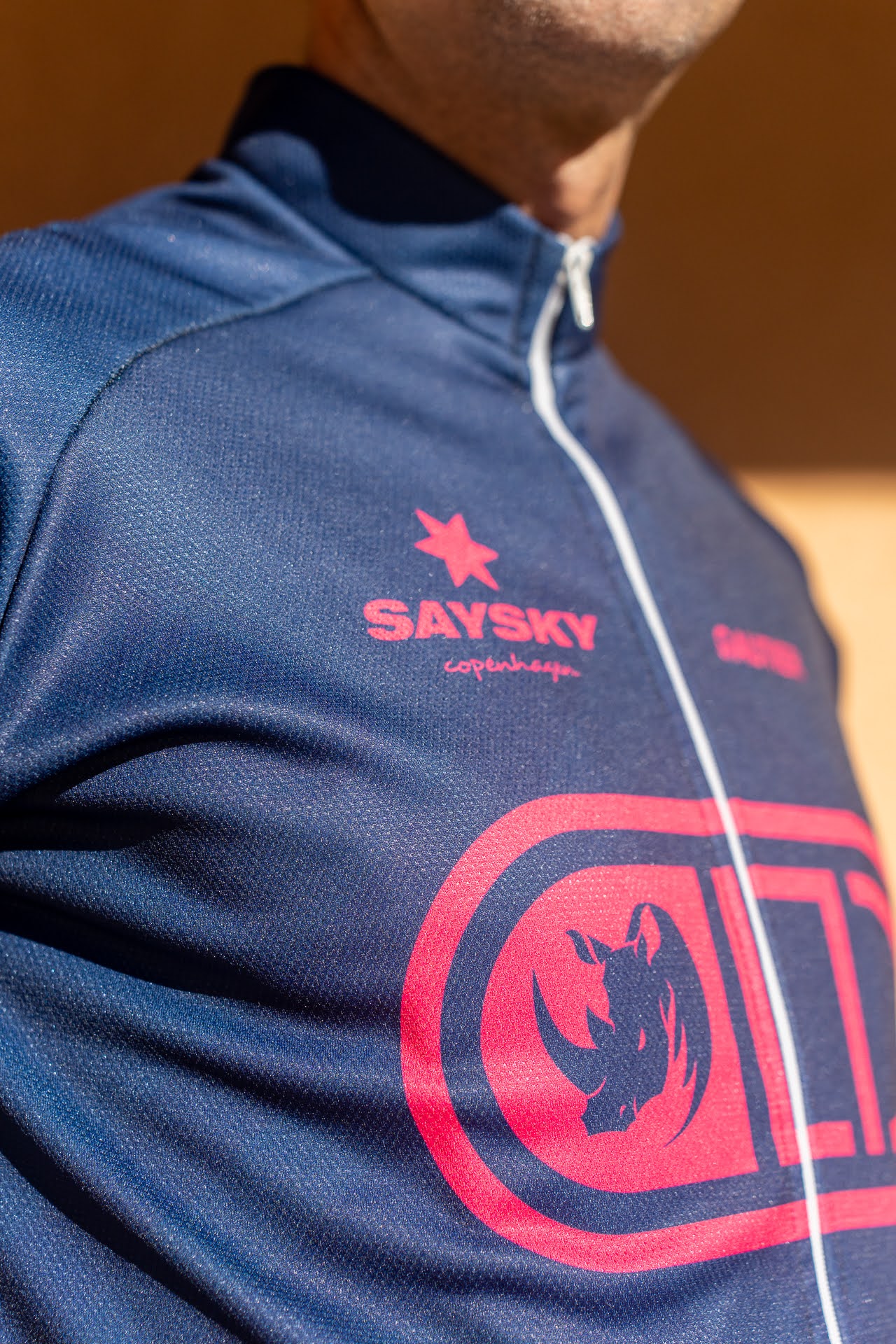 Image of LTD Coaching product Veste de mi-saison (Bleu/Rose)